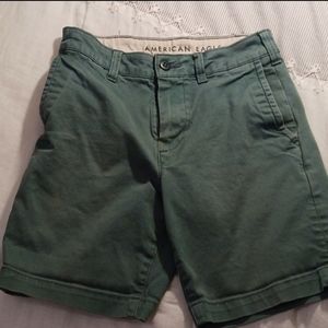 3 pairs of American Eagle khaki shorts